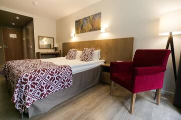Фото номера Стандартный двухместный номер с 2 отдельными кроватями Отель Kubija Hotel and NatureSpa г. Выру 11