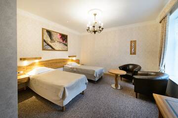 Фото номера Двухместный номер с 2 отдельными кроватями Отель Georgi Hotell г. Выру 4