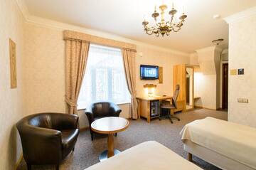 Фото номера Двухместный номер с 2 отдельными кроватями Отель Georgi Hotell г. Выру 12