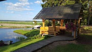 Фото номера Дом с 3 спальнями Загородные дома Oksa Puhkemaja г. Выру 36